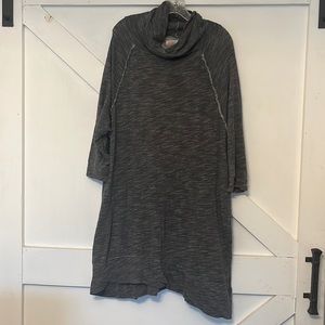 Free People Beach Cocoon Beach Cowl Neck Tunic